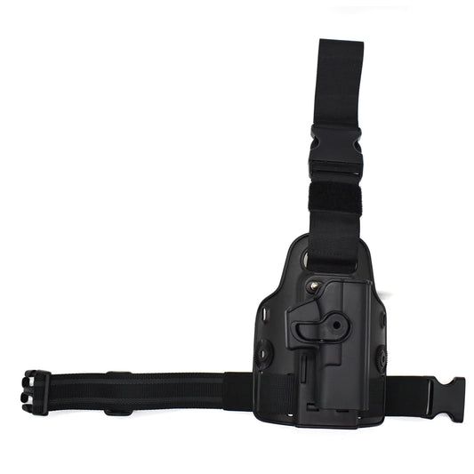 Tactical Drop Leg Pistol Holster for Glock, Colt, Beretta