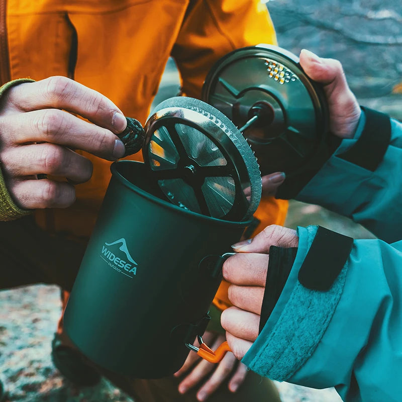 Widesea Camping Coffee Press Pot