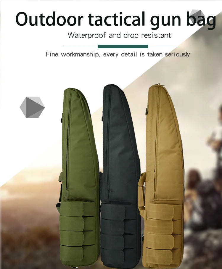 Waterproof Tactical Gun Bag – Heavy-Duty Molle Sniper Case