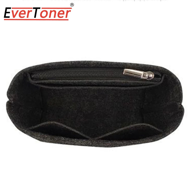 EverToner Felt Bag Organizer for Longchamp LE PLIAGE CUIR Top Handle Bag XS