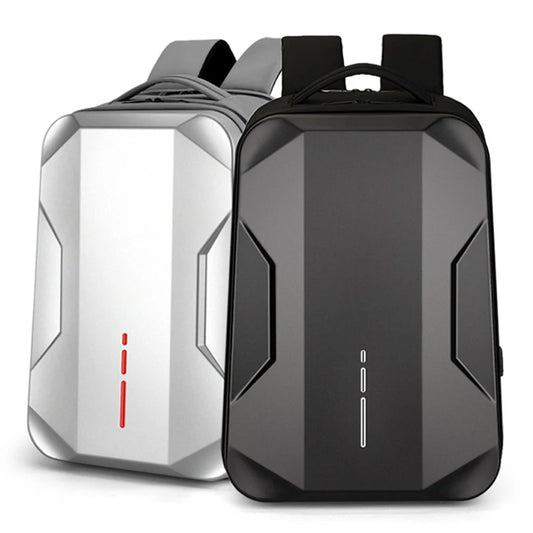 17.3" Hard Shell Laptop Backpack – Waterproof Business & E-Sports Bag