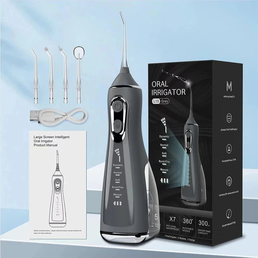 Oral Irrigator Portable Water Flosser