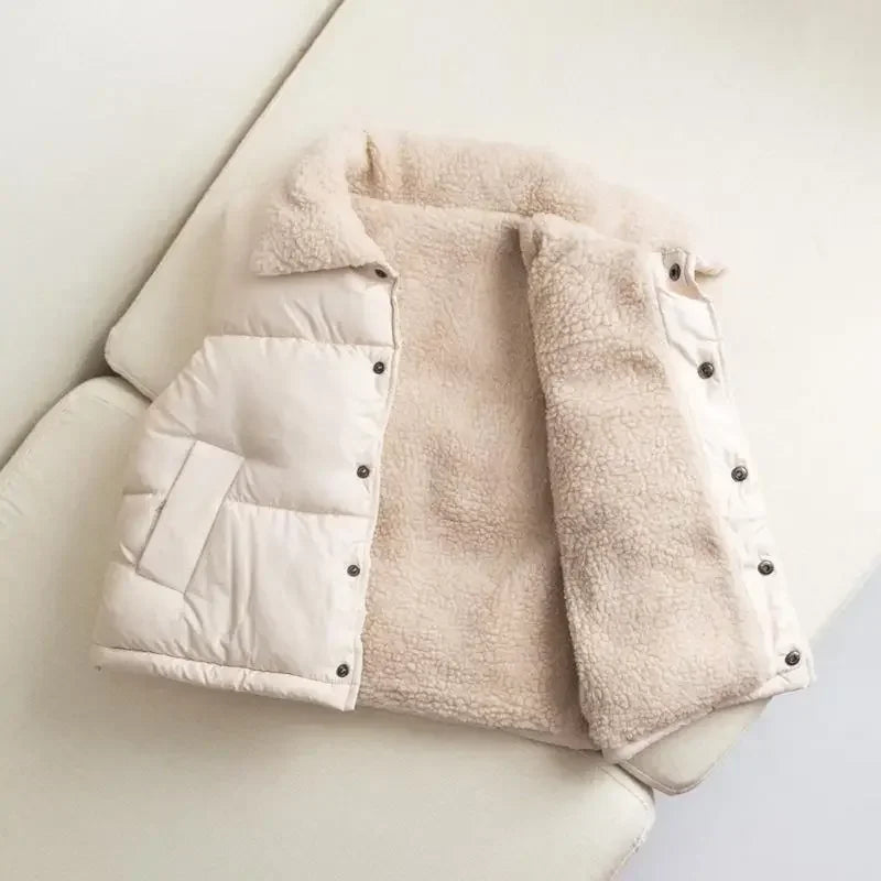 Kids Hooded Vest Jacket