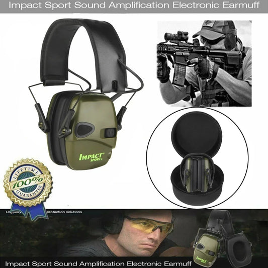 Tactical Noise-Canceling Shooting Earmuffs