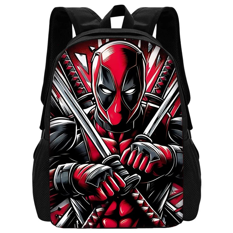 Superhero Kids' School Backpack Set (3PCS)