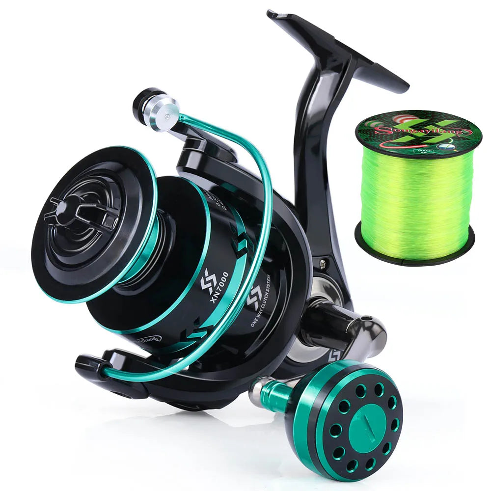 Sougayilang 12+1BB Spinning Reel with Free 500m Line
