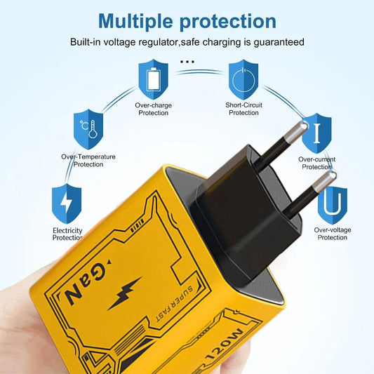 XIAOMI 120W Fast Charger TypeC Cable Charger