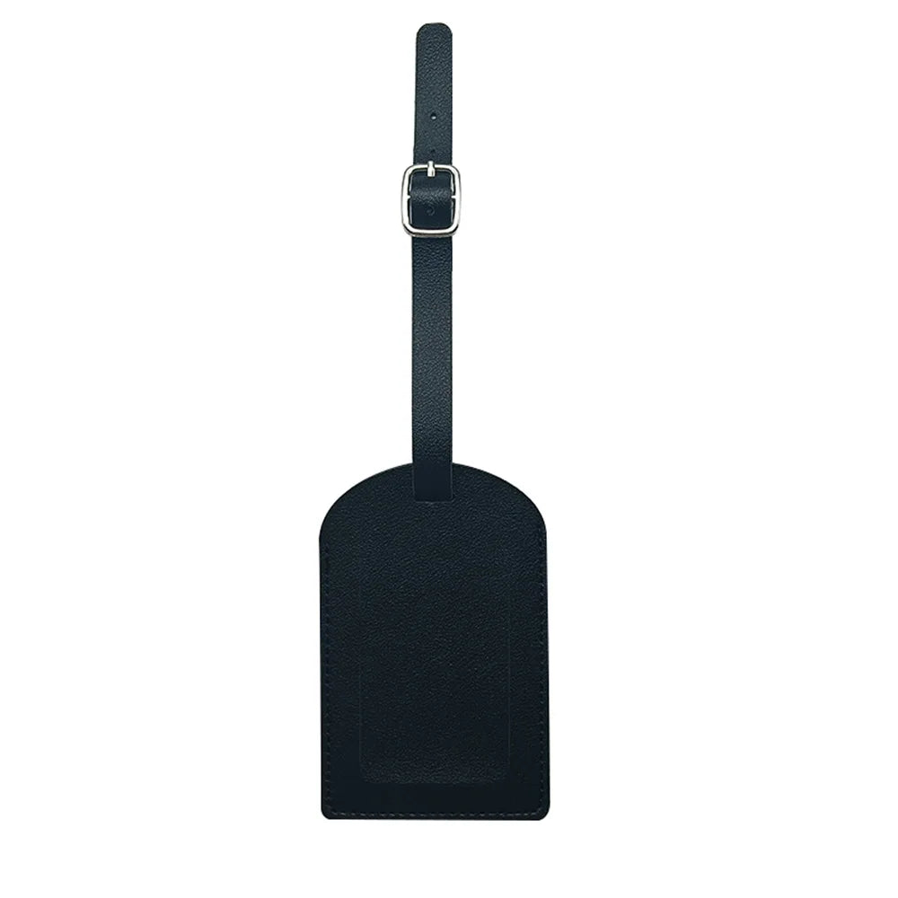 Custom Initials Luggage Tag – PU Travel Accessory
