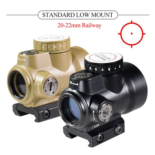 Tactical Red Dot 2MOA Reflex Sight for Rifle Scope