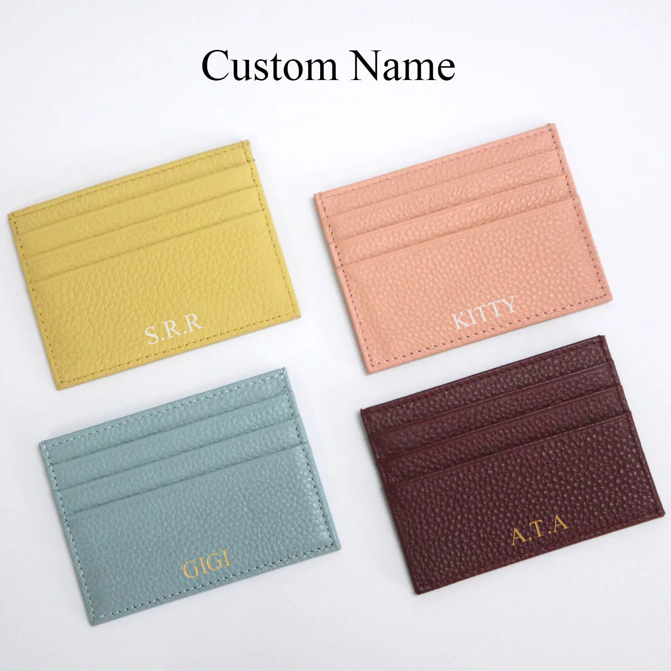 Custom Initials Luggage Tag – PU Travel Accessory