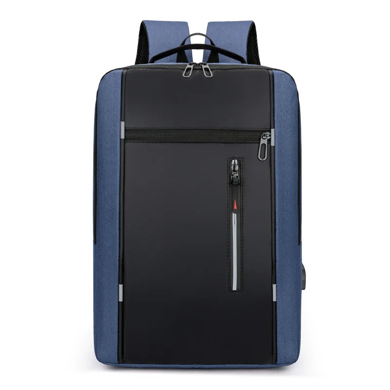 Waterproof Business Laptop Backpack with USB Charging Port