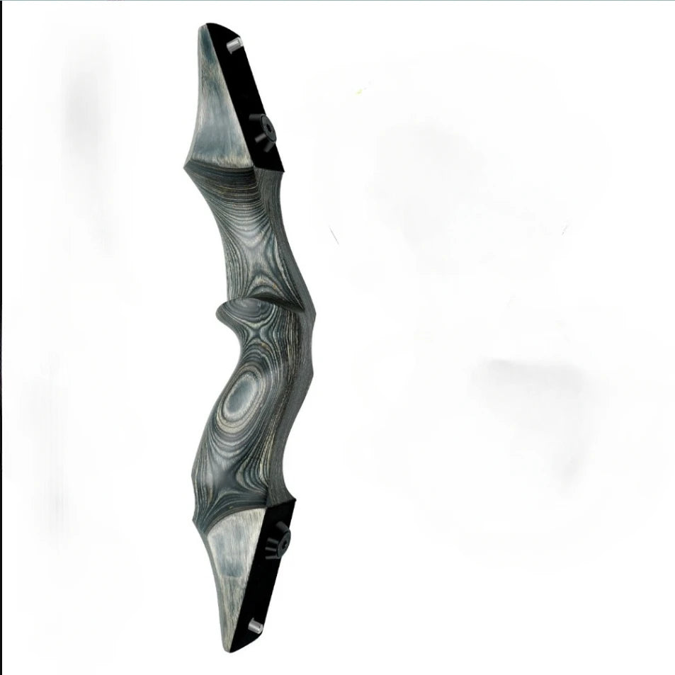 Black Hunter Takedown Recurve Bow 60-Inch with Bamboo Core Limbs