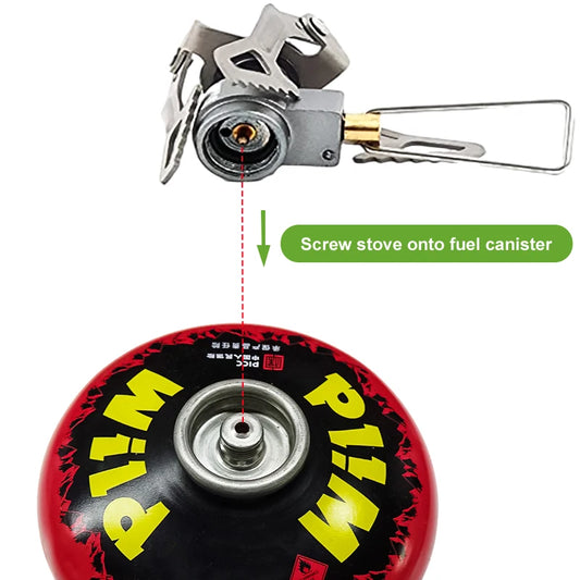 BRS Outdoor Gas Stove Mini Camping Gas Burner BRS-3000T