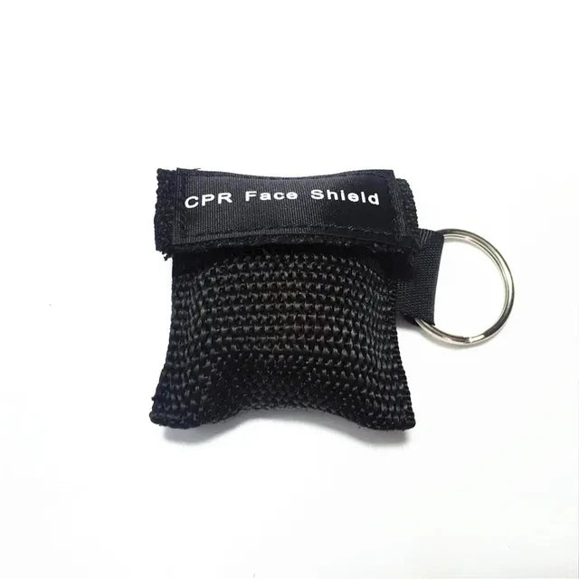 Keychain First Aid Emergency Face Shield Masks