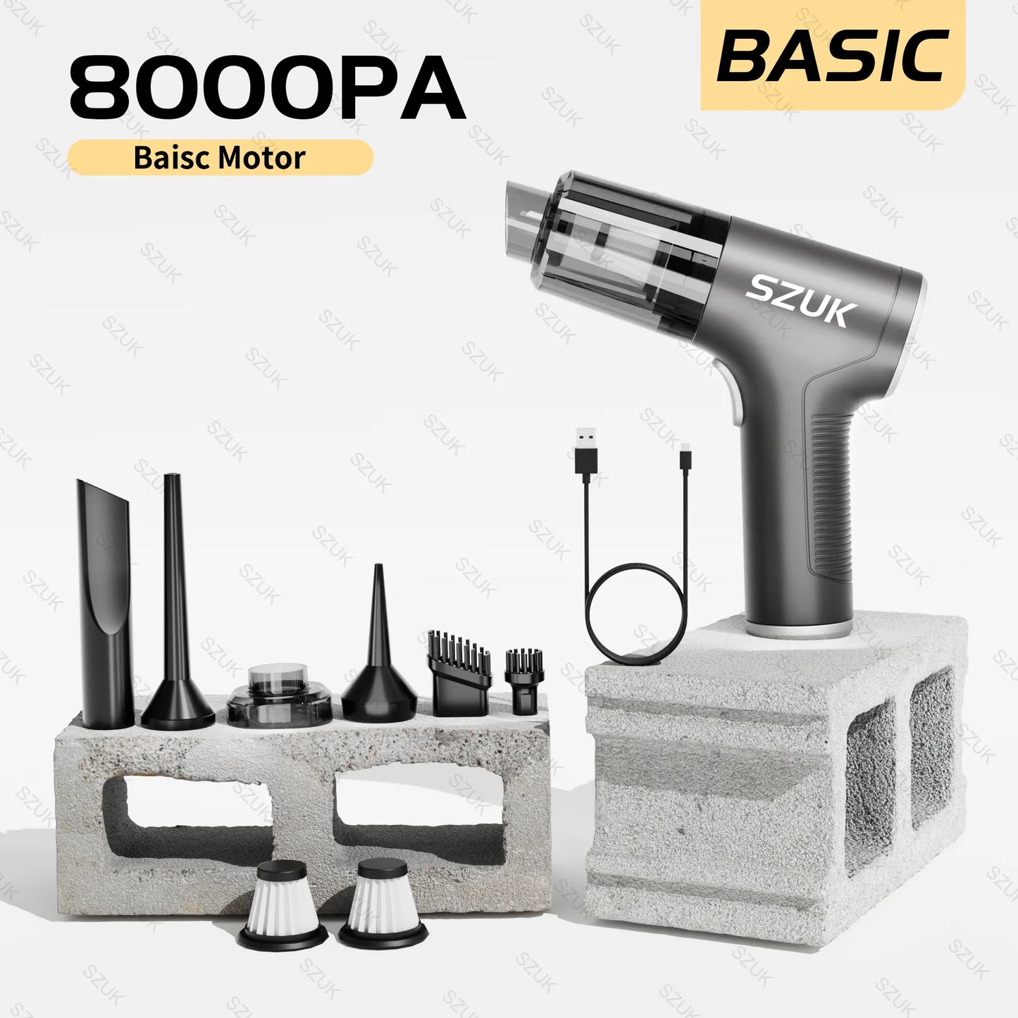 SZUK 98000PA Car Vacuum Cleaner