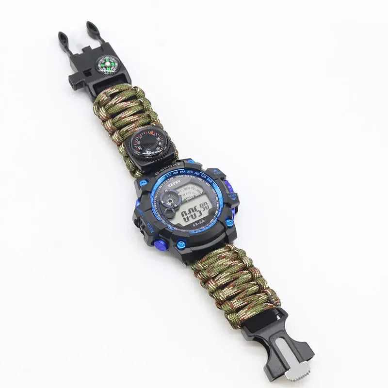 Outdoor Survival Watch Kit