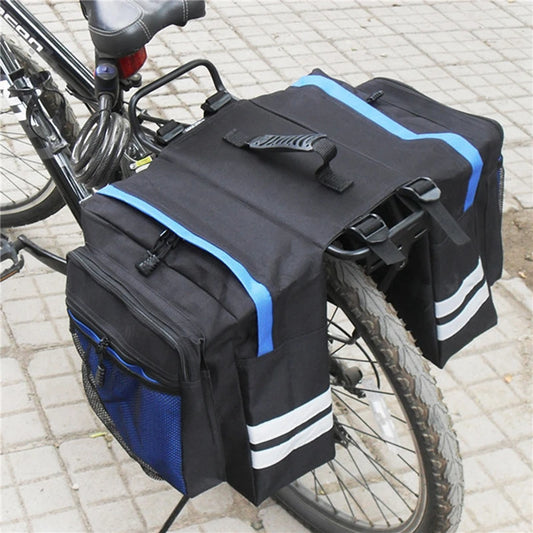 MTB Bicycle Rear Rack Carrier Bag – Double-Sided Pannier & Trunk Bag for Cycling & Travel