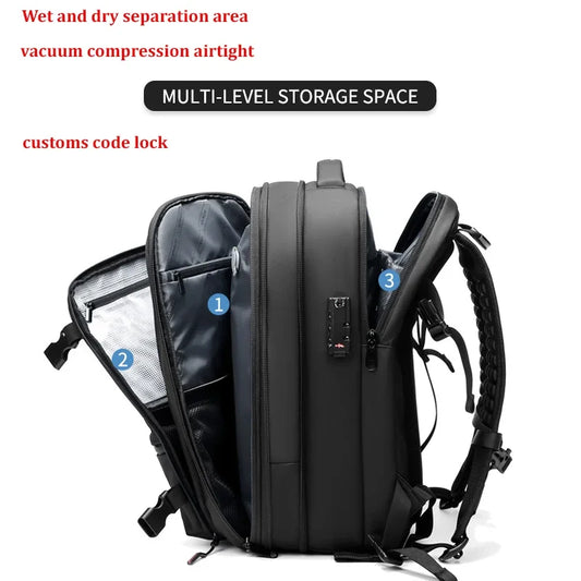 17-Inch Laptop Travel & Business Backpack with Vacuum Compression