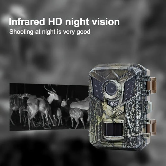 Mini HD Trail Camera - Night Vision & Waterproof
