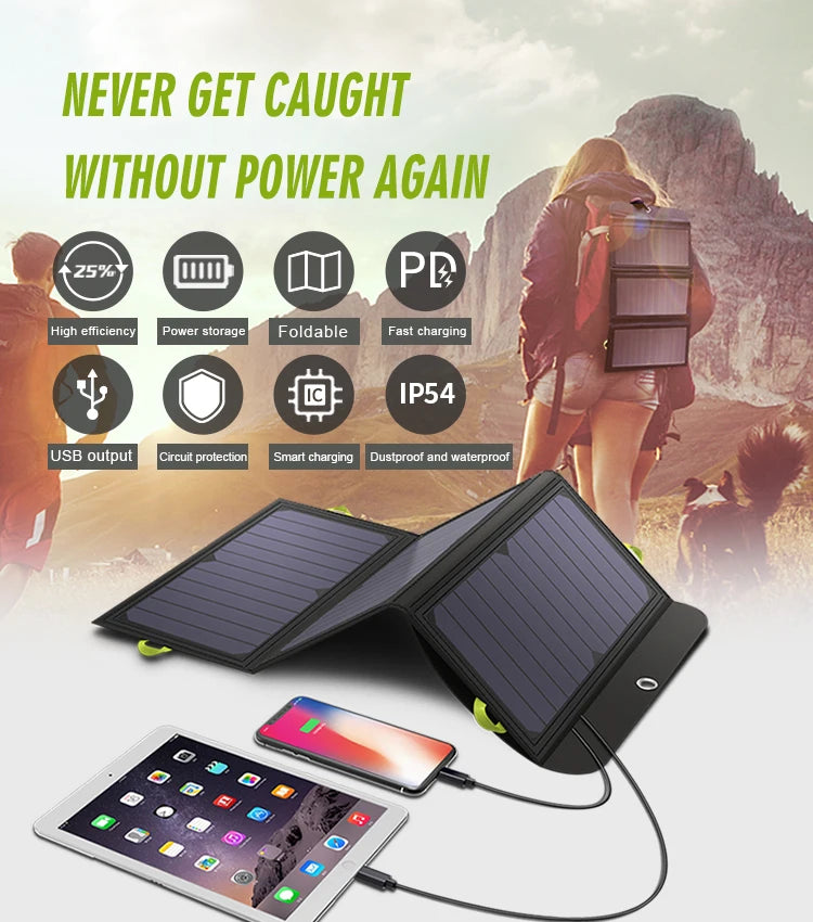 ALLPOWERS Flexible Foldable Solar Panel