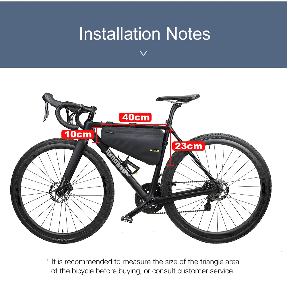 Rhinowalk Bike Bag Set – Waterproof Handlebar, Pannier & Saddle Bags for MTB & Road Bikes