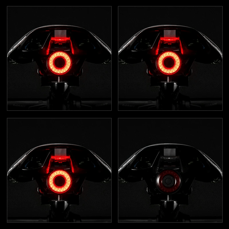 ROCKBROS Bicycle Smart Auto Brake Sensing Light
