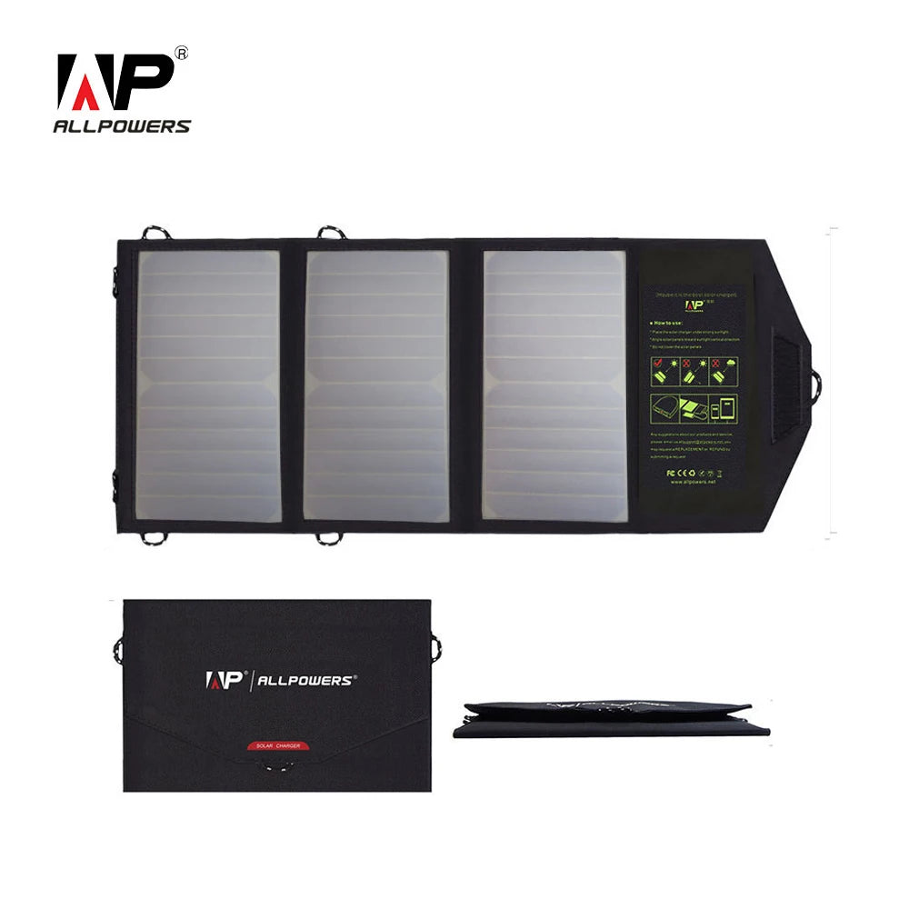 ALLPOWERS Flexible Foldable Solar Panel