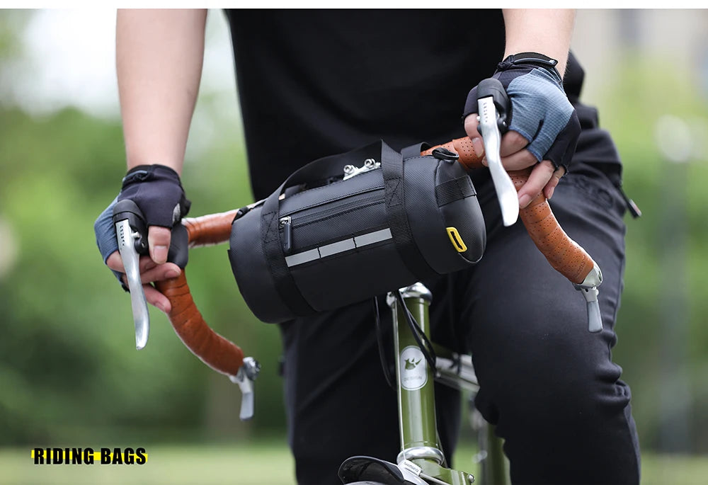 Rhinowalk Bike Bag Set – Waterproof Handlebar, Pannier & Saddle Bags for MTB & Road Bikes
