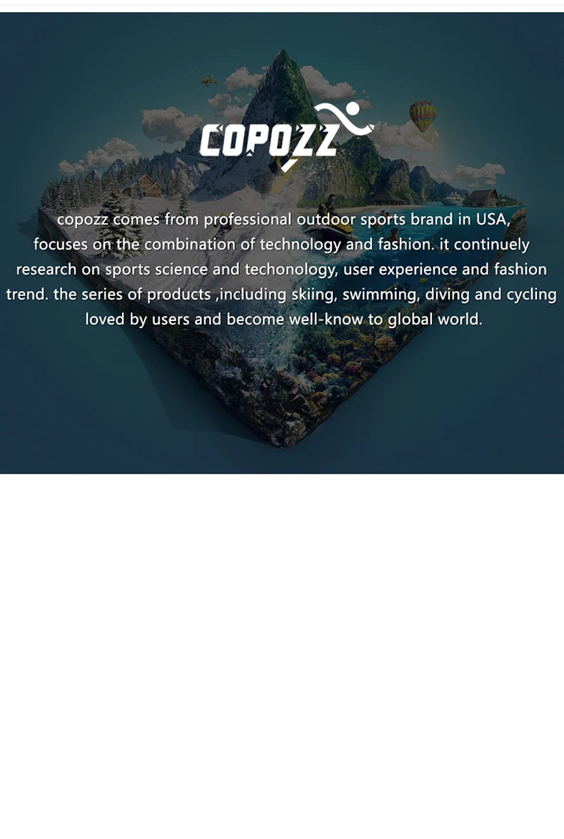 Copozz Waterproof Ski Gloves