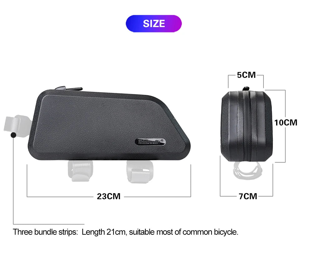 Rhinowalk Bike Bag Set – Waterproof Handlebar, Pannier & Saddle Bags for MTB & Road Bikes