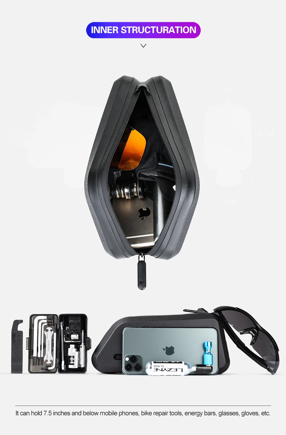 Rhinowalk Bike Bag Set – Waterproof Handlebar, Pannier & Saddle Bags for MTB & Road Bikes