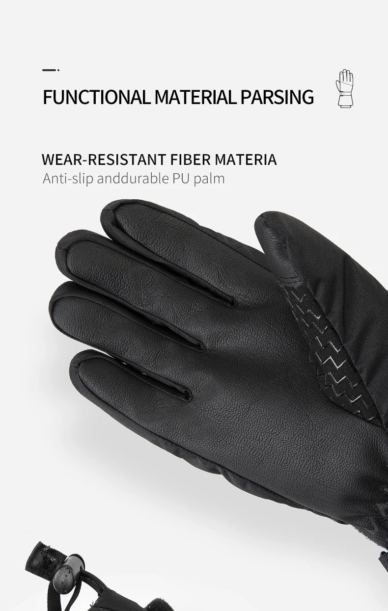 Copozz Waterproof Ski Gloves