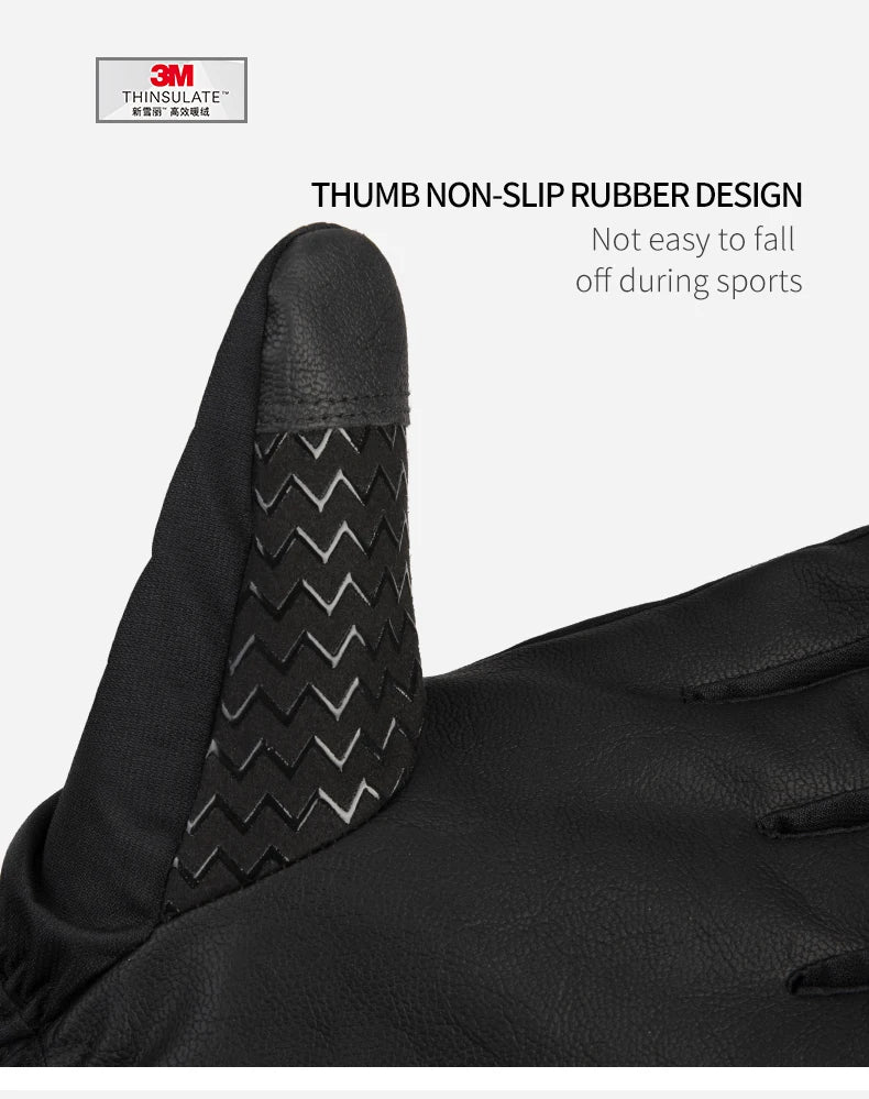 Copozz Waterproof Ski Gloves