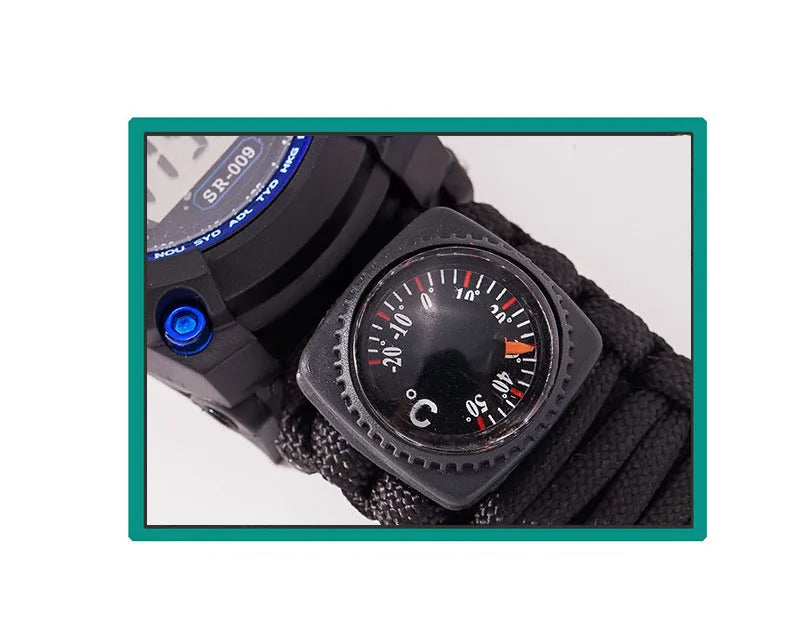 Outdoor Survival Watch Kit