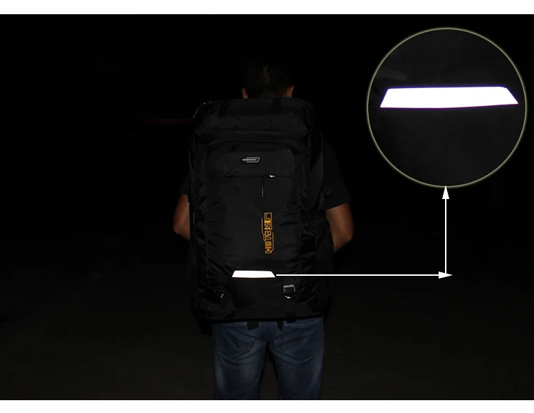 80L/50L Large Capacity Outdoor Hiking & Camping Backpack – Travel Rucksack for Men & Women