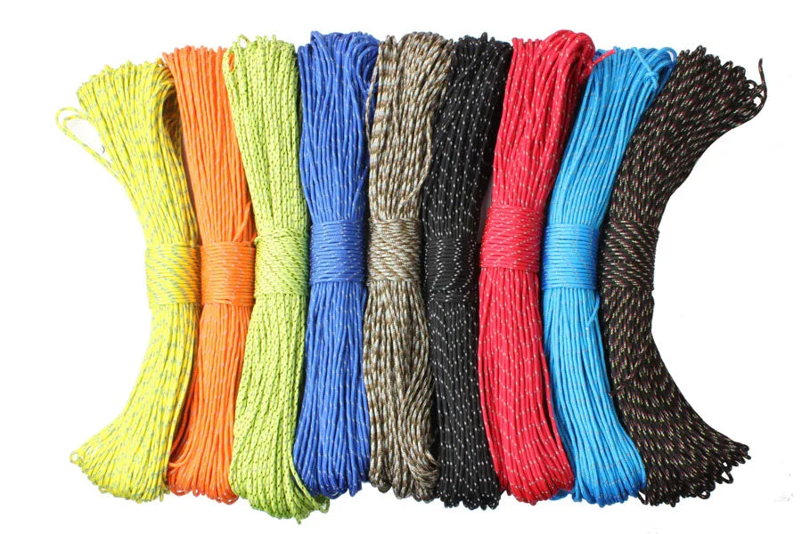 CAMPINGSKY Paracord 2mm Reflective Rope