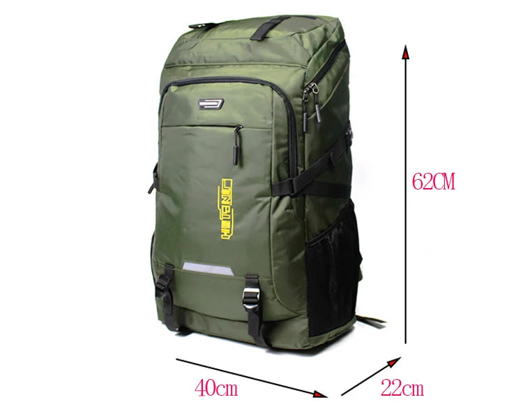 80L/50L Large Capacity Outdoor Hiking & Camping Backpack – Travel Rucksack for Men & Women