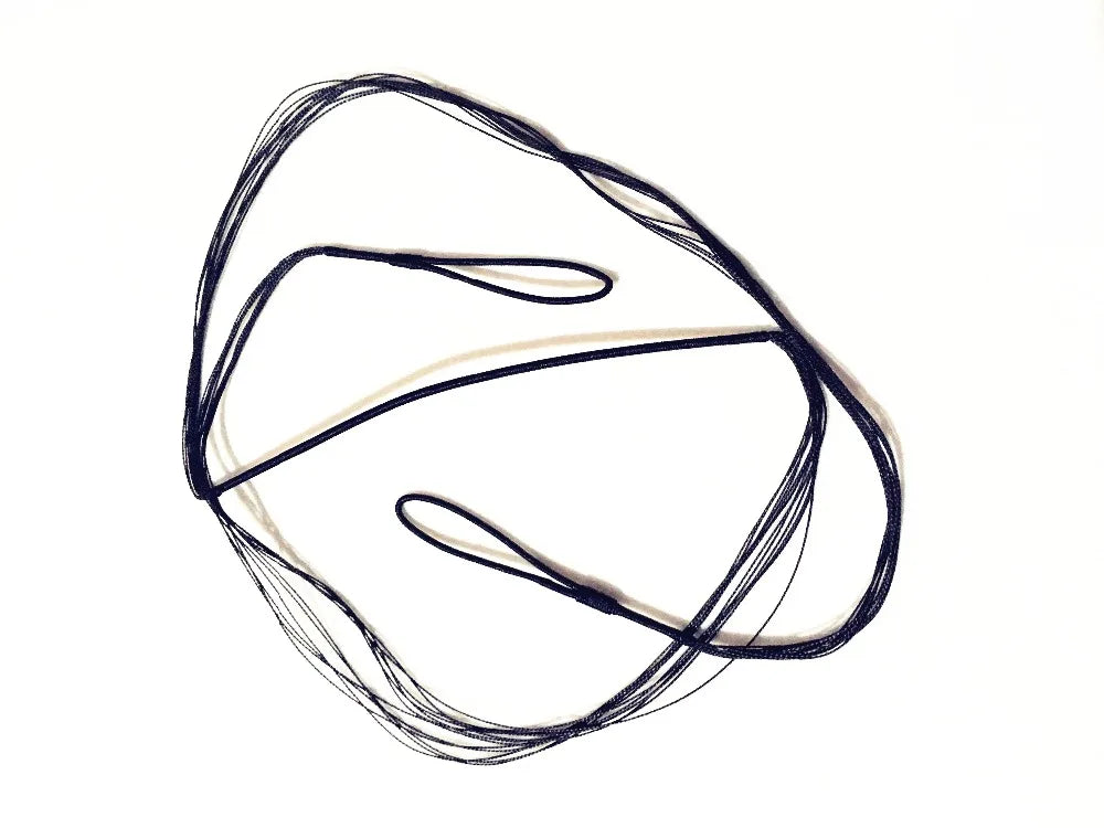 Black Bow String for Straight Bow Recurve Bow Archery