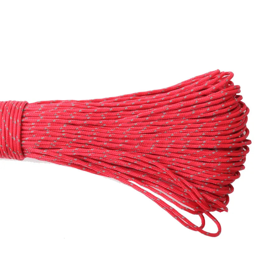 CAMPINGSKY Paracord 2mm Reflective Rope