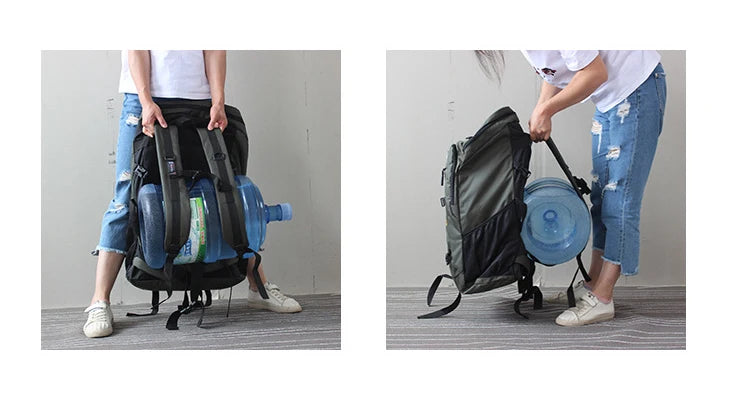 80L/50L Large Capacity Outdoor Hiking & Camping Backpack – Travel Rucksack for Men & Women