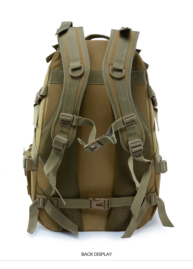 40L Tactical Camping Backpack