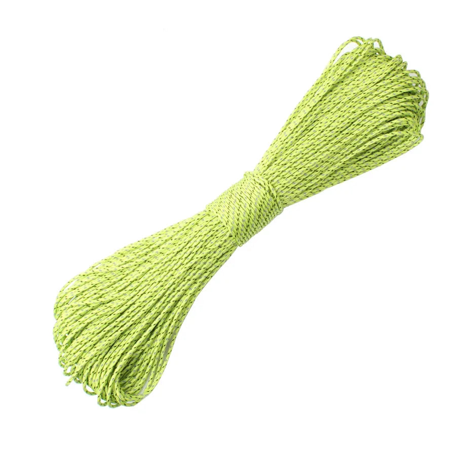 CAMPINGSKY Paracord 2mm Reflective Rope