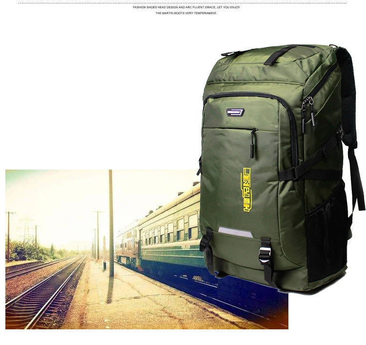 80L/50L Large Capacity Outdoor Hiking & Camping Backpack – Travel Rucksack for Men & Women