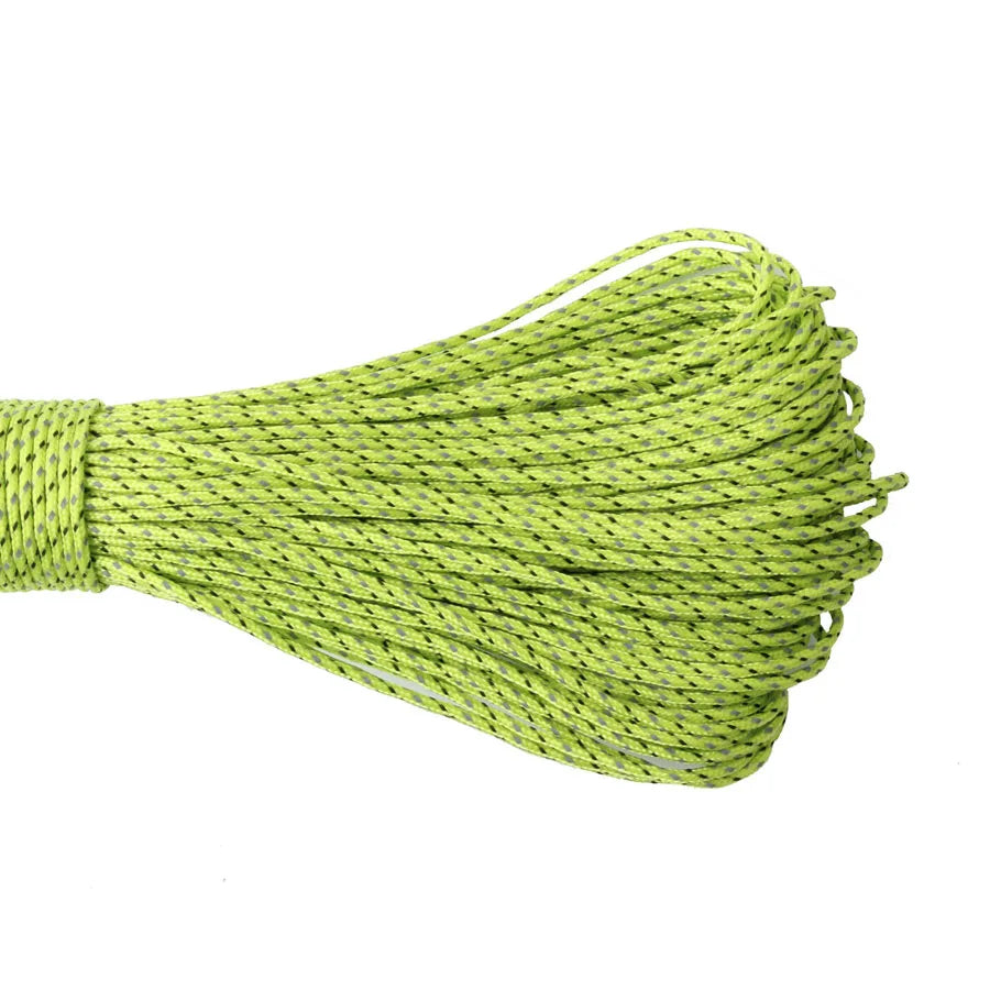 CAMPINGSKY Paracord 2mm Reflective Rope