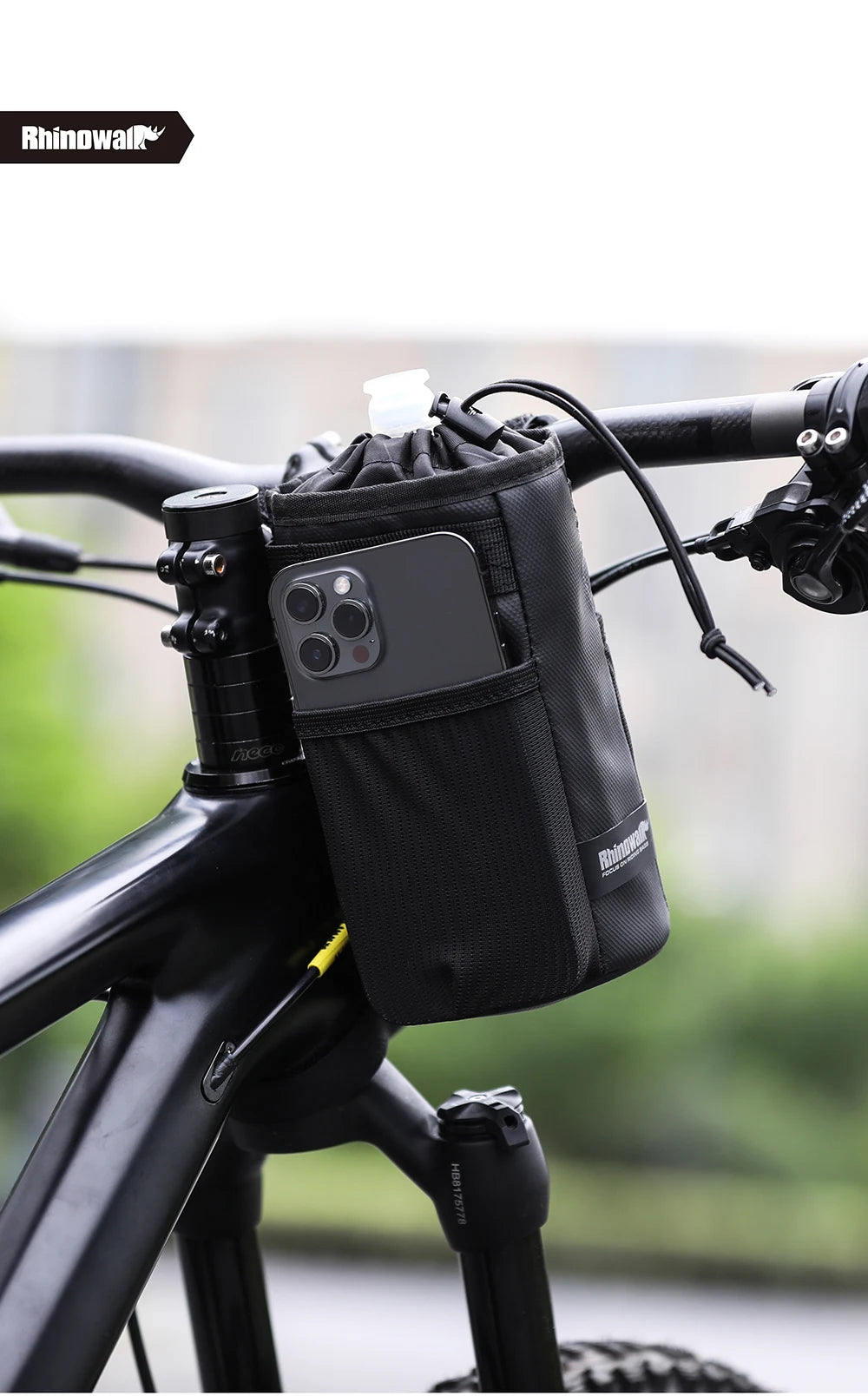 Rhinowalk Bike Bag Set – Waterproof Handlebar, Pannier & Saddle Bags for MTB & Road Bikes
