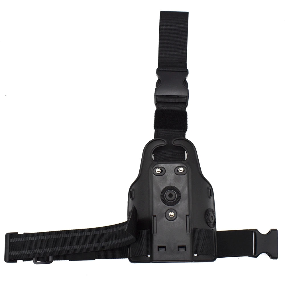 Tactical Drop Leg Pistol Holster for Glock, Colt, Beretta