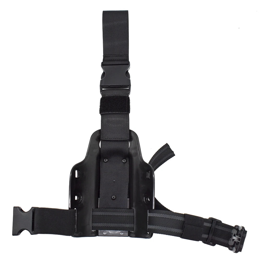 Tactical Drop Leg Pistol Holster for Glock, Colt, Beretta