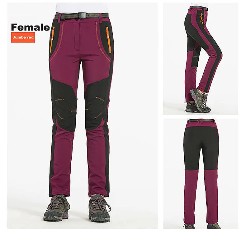 LNGXO Women’s Thick Warm Fleece Winter Pants