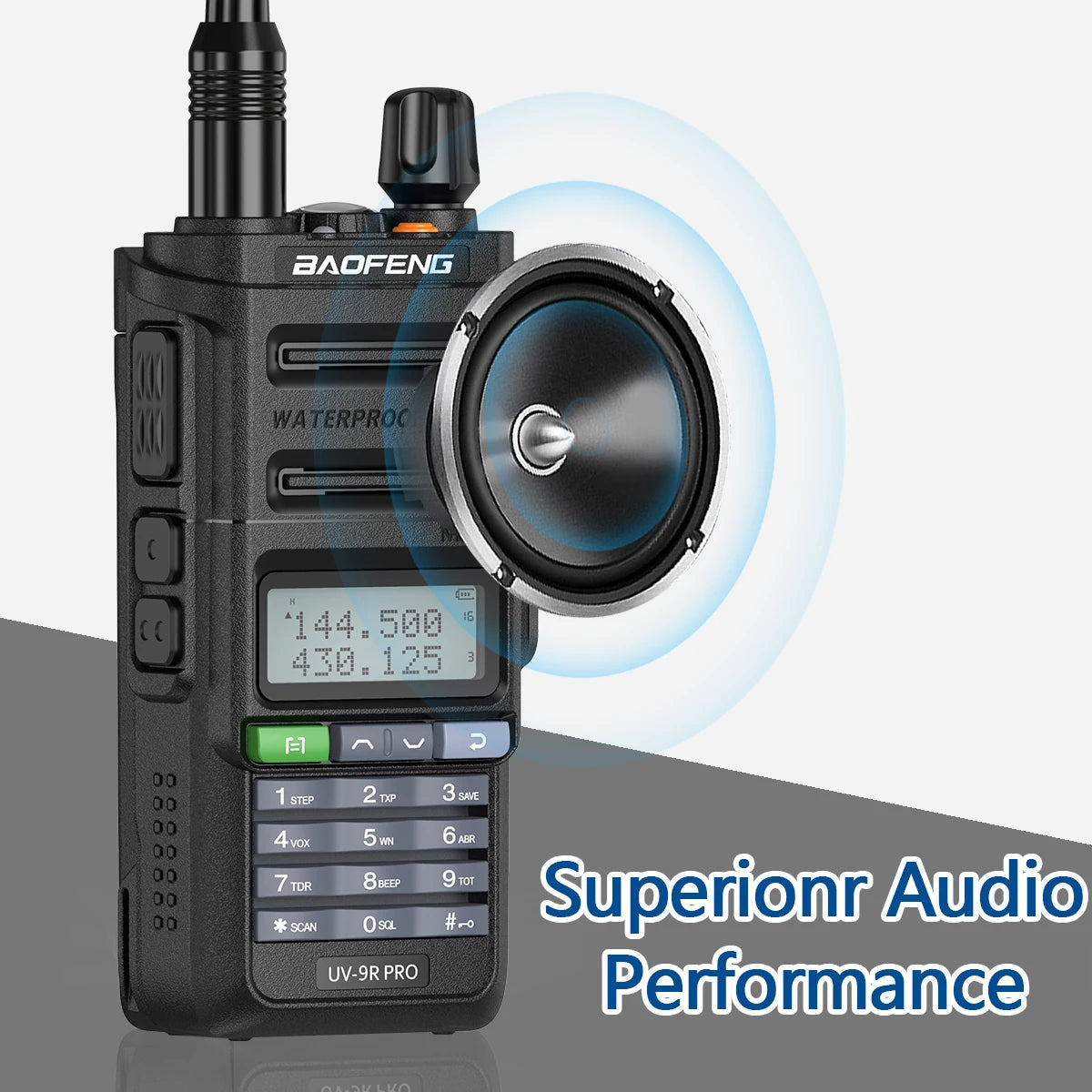 Baofeng UV-9R Pro Walkie Talkie