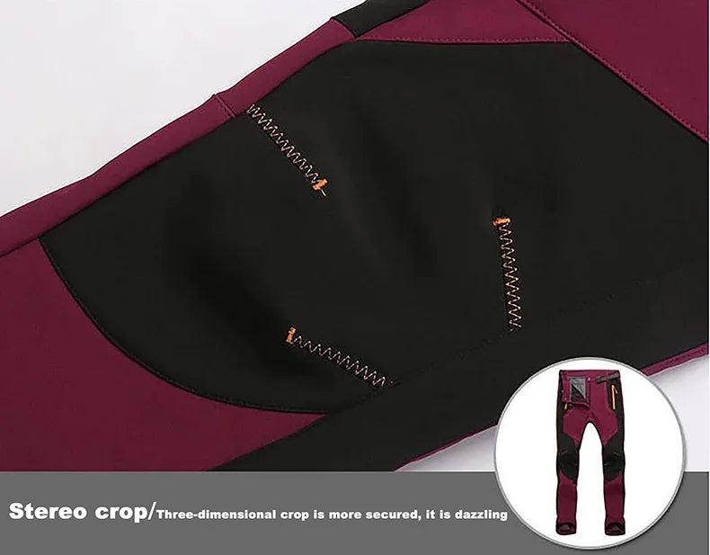 LNGXO Women’s Thick Warm Fleece Winter Pants